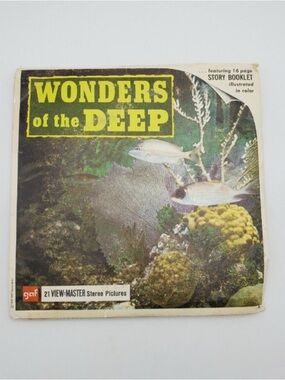 View Master B612, Wonders of the Deep, GAF Version A, 3 Reel